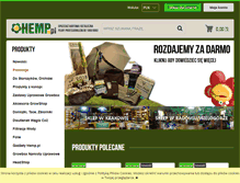 Tablet Screenshot of hemp.pl