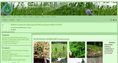 Desktop Screenshot of hemp.lt